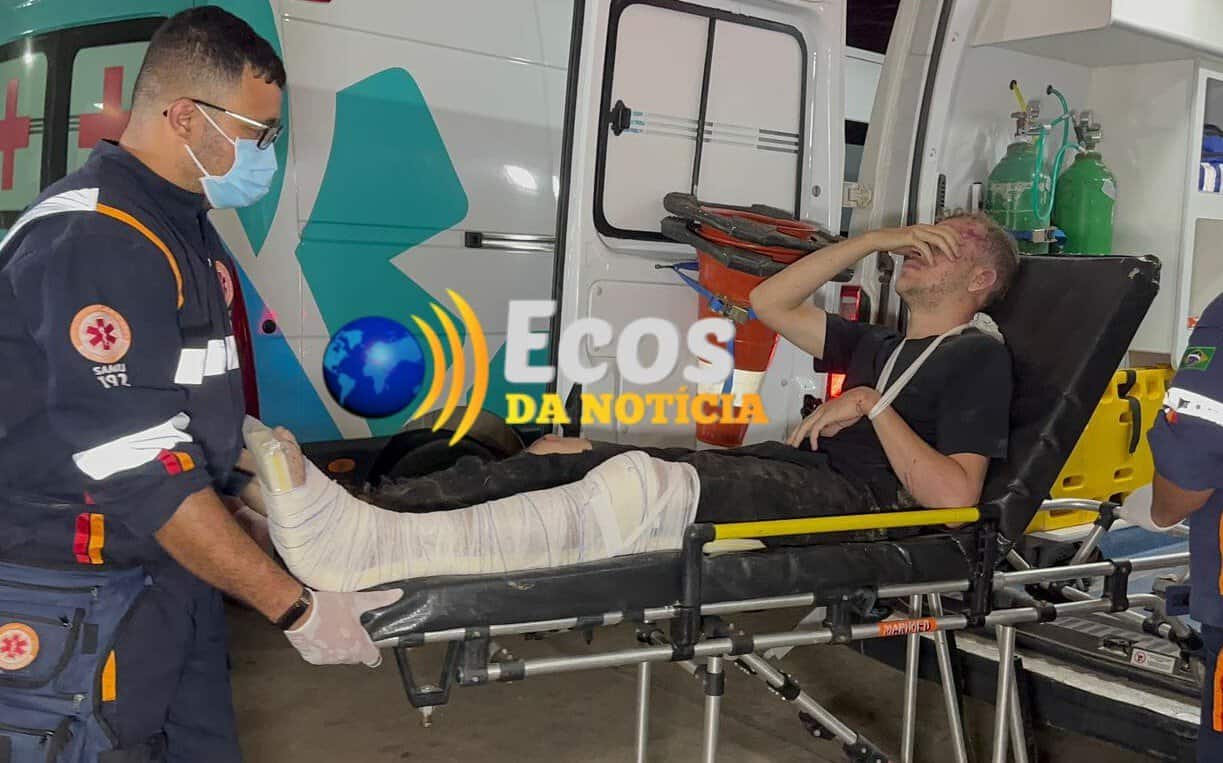 Assaltante é preso, após tentar roubar e ferir a golpes de faca motociclista em Rio Branco