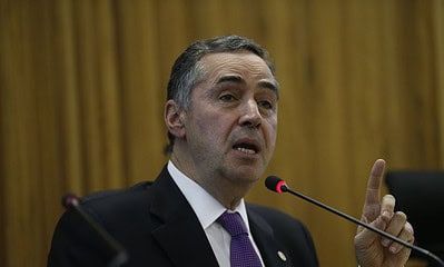 O ministro do STF Luís Roberto Barroso participa do Congresso Internacional de Direito e Gênero, na Fundação Getúlio Vargas, no Rio de Janeiro.