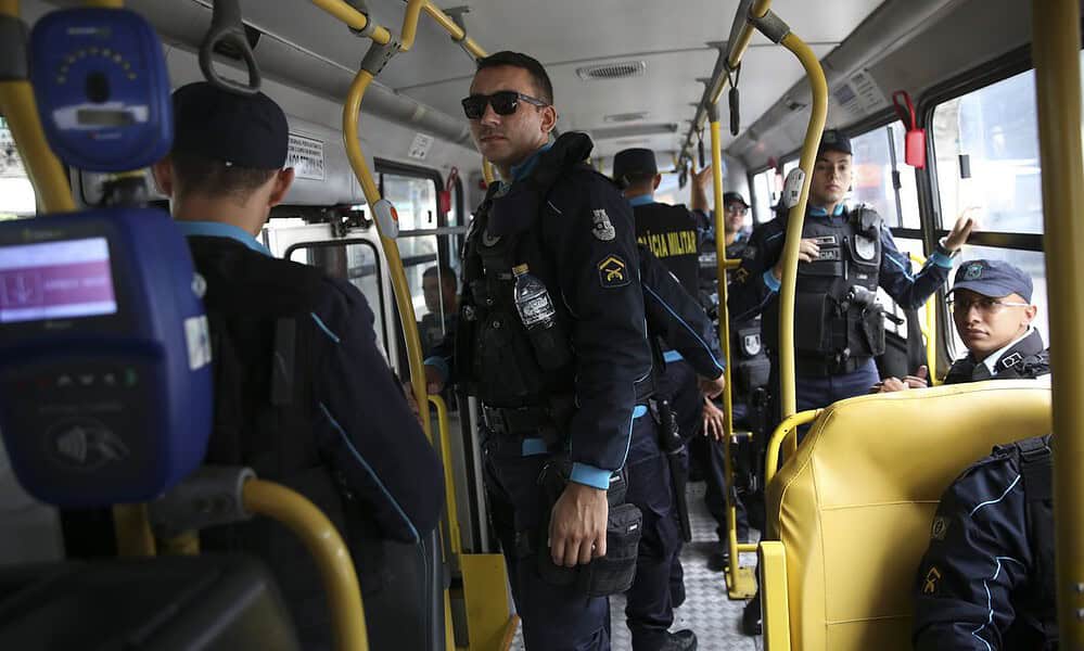 jfcruz_abr_0601192872 Após a série de ataques no Ceará, a Força Nacional de Segurança Pública está fazendo o policiamento ostensivo nas ruas de Fortaleza, em apoio aos agentes de segurança do estado.