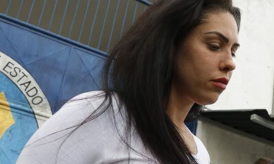 monique_medeiros_bangu_ffraz_abr_202208291047 Monique Medeiros, ré pelo homicídio do filho Henry Borel, deixa a prisão no Instituto Penal Santo Expedito, em Bangu.