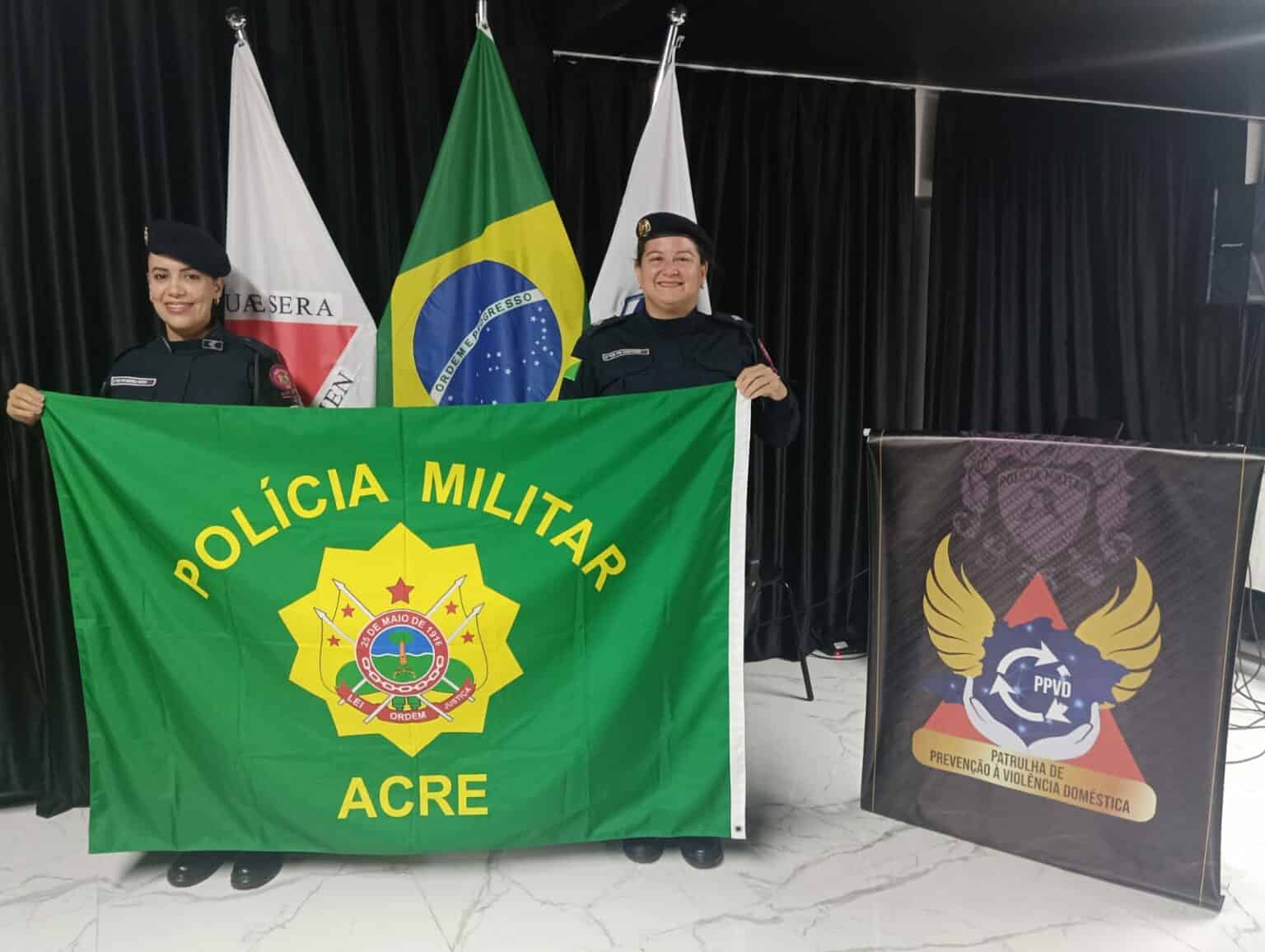 Policiais militares do Acre participam de curso de prevenção à violência doméstica em MG