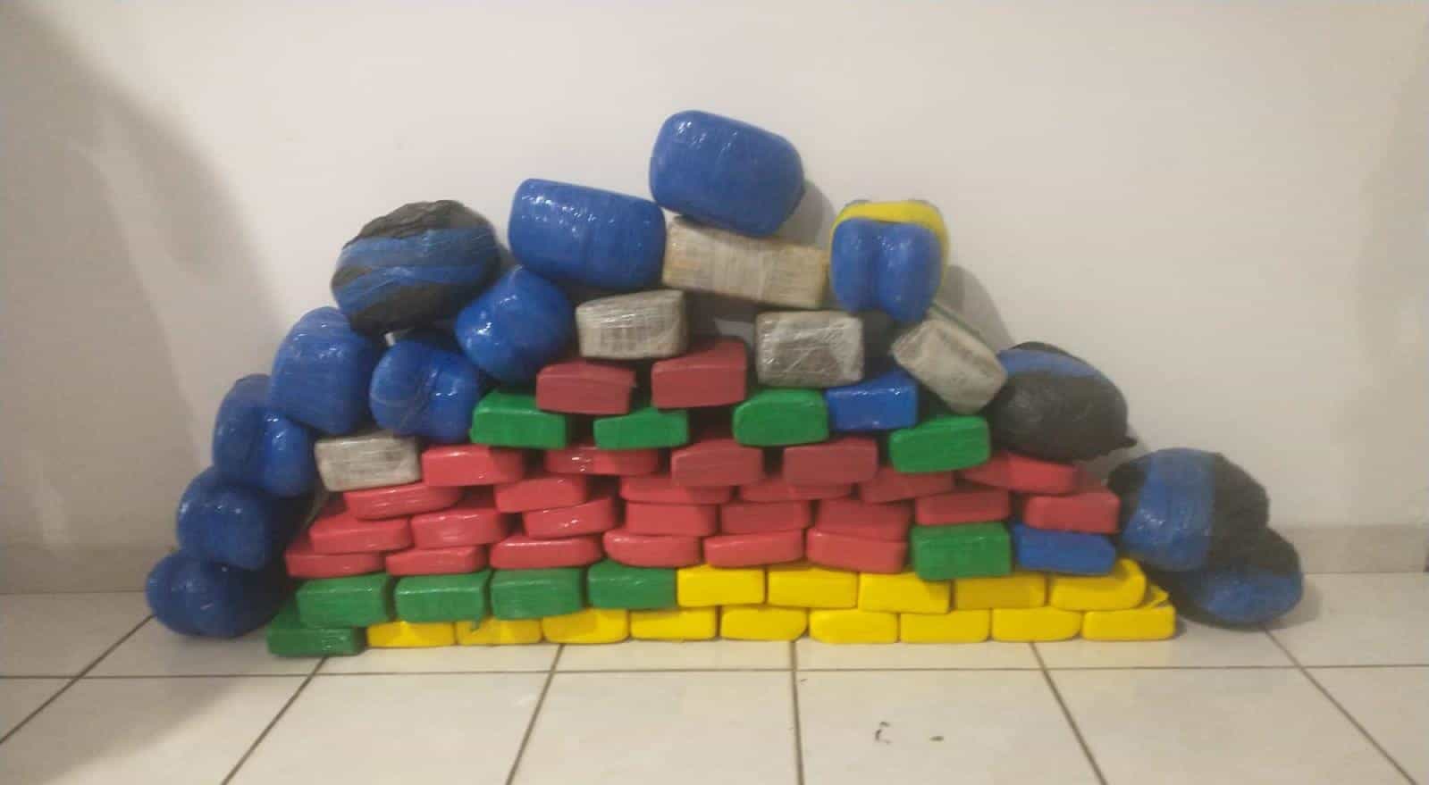 Forças de segurança apreendem mais de 120 kg de entorpecentes em dois dias no Juruá