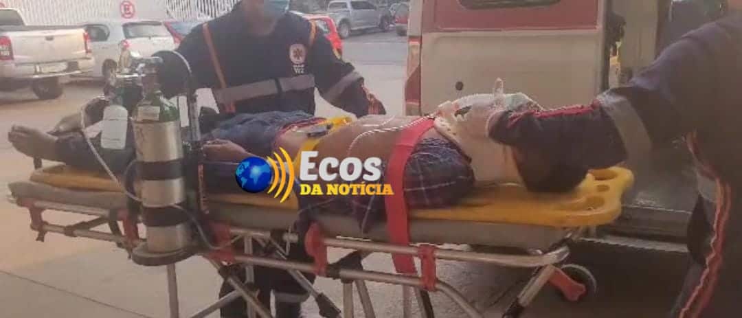 Homem cai de moto, após derrapar em ramal na Zona Rural de Rio Branco