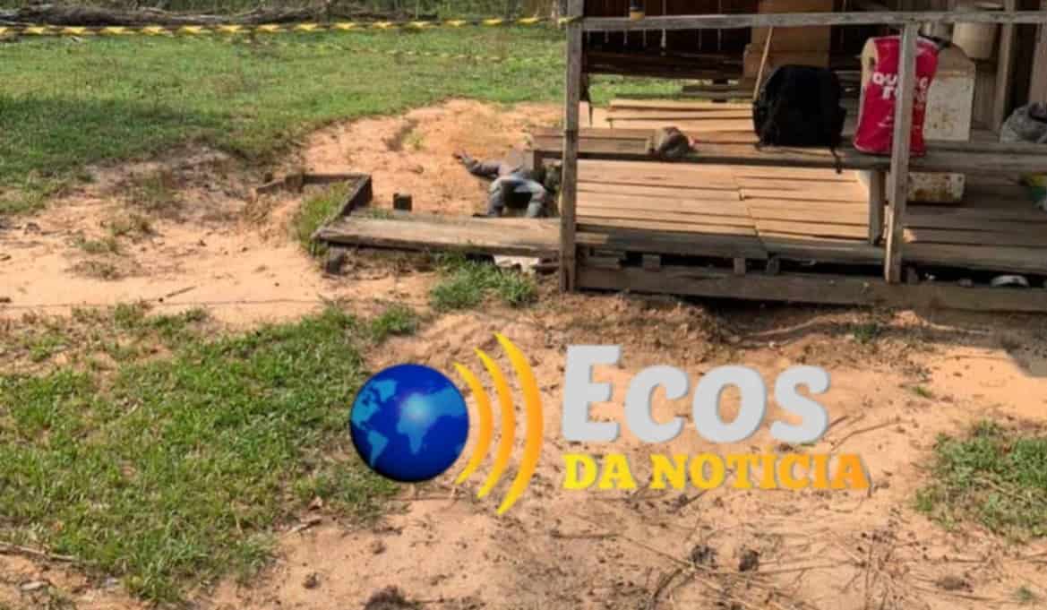 Caseiro é encontrado morto em propriedade rural no município de Capixaba