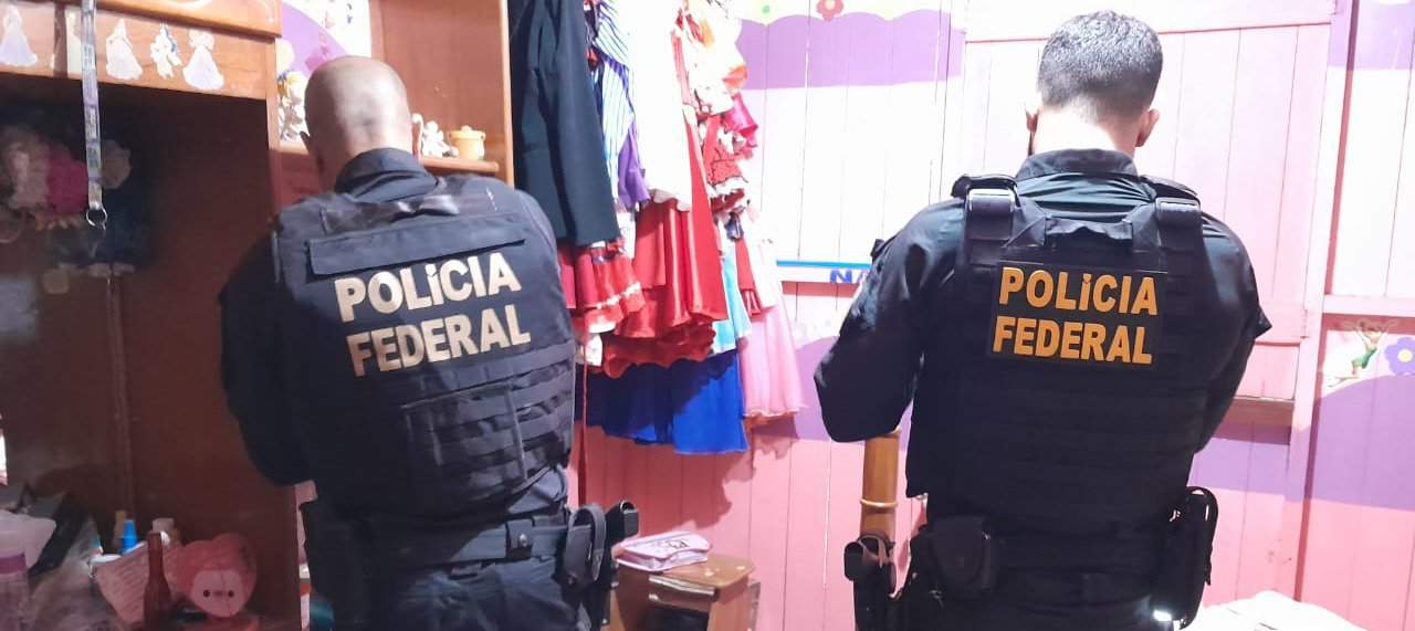 PF cumpre mandado de prisão e busca contra acusado de abuso sexual