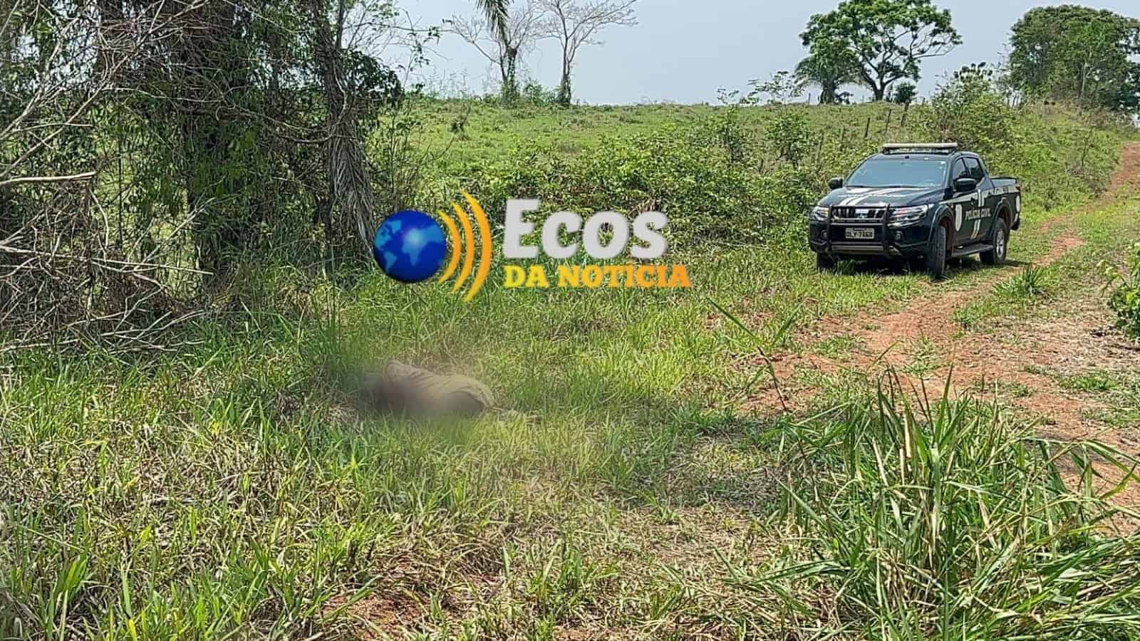 Cadáver de homem em decomposição é encontrado em ramal de Rio Branco