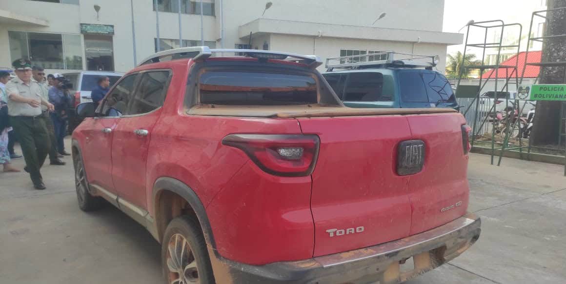 Sejusp recupera carro roubado em ação integrada com a polícia boliviana