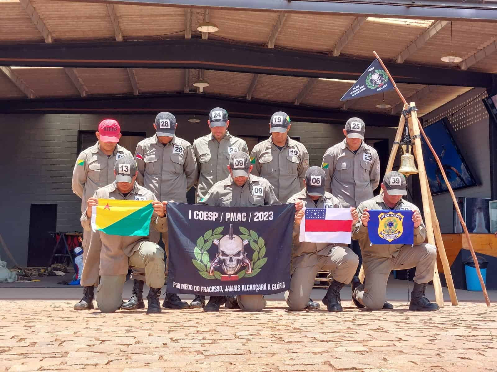 Alunos do Curso de Operações Especiais do Acre realizam instruções na Bahia