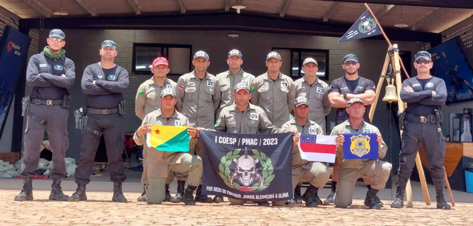 Alunos do Curso de Operações Especiais do Acre realizam treinamento na Bahia