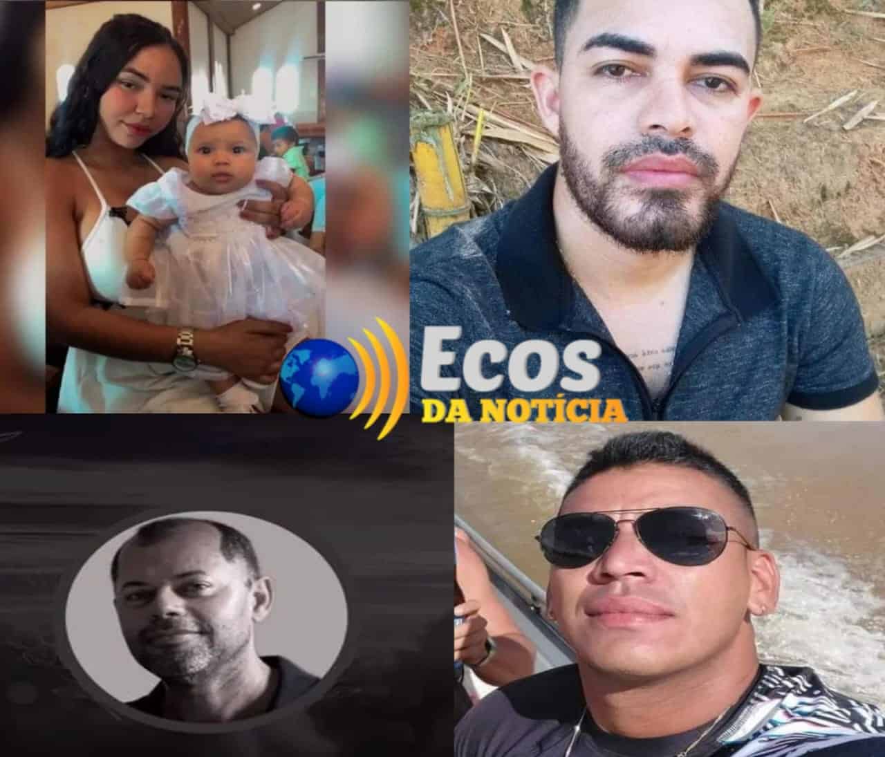 Mãe, bebê e mais 3 vítimas de acidente aéreo são identificadas pelo IML