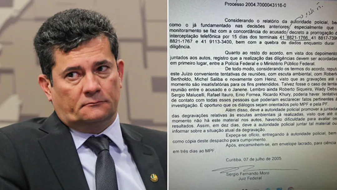 Decisão em posse do STF mostra que Moro pediu para investigar autoridades com foro