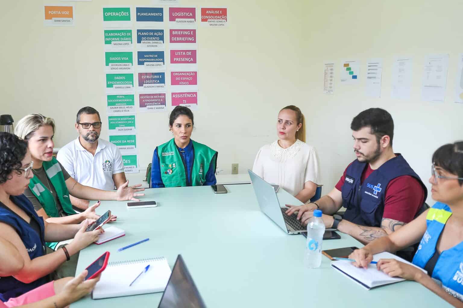 Estado e Ministério da Saúde analisam cenário das doenças diarreicas agudas