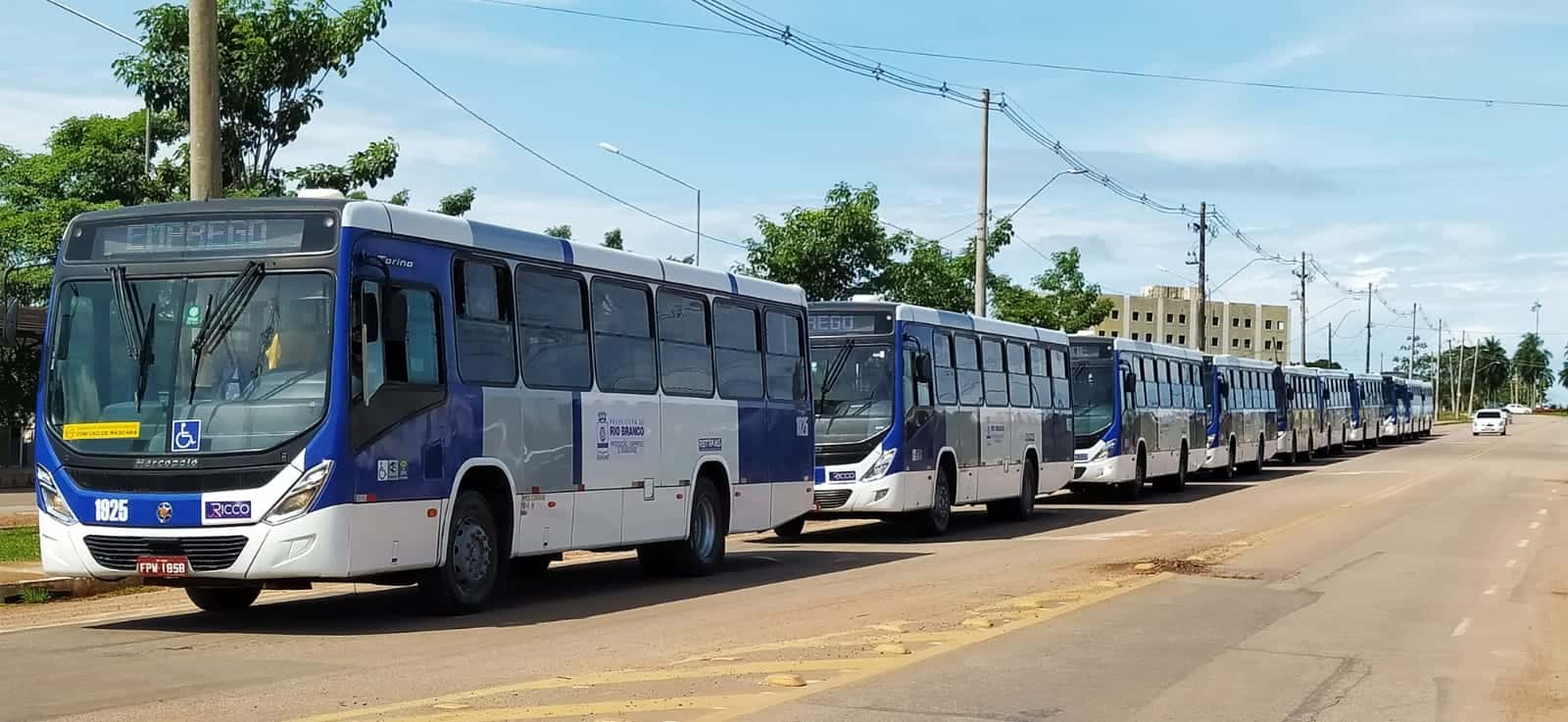 Rio Branco vai ampliar linhas de transporte público para 52 ônibus nos dias de Enem