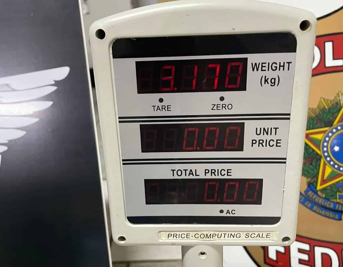 No Aeroporto: acreano é preso com droga enrolada ao corpo