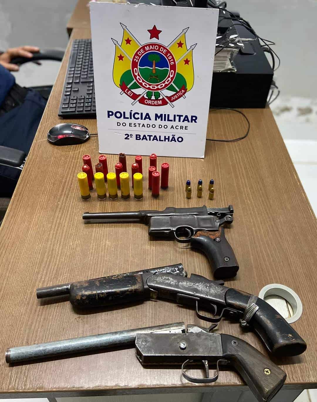 Polícia Militar apreende 3 armas de fogo no Cidade do Povo