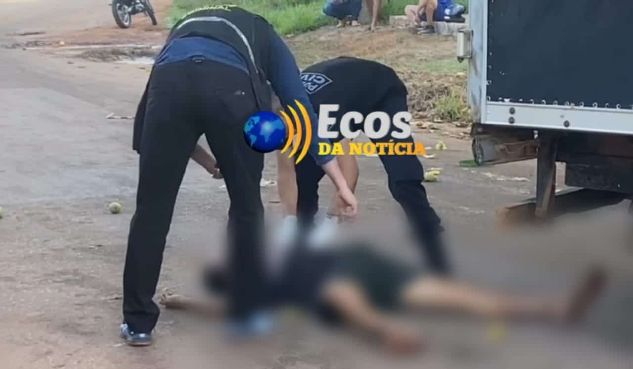 Homem é abordado por criminoso e assassinado a golpes de faca no Ramal Polo Benfica, na capital