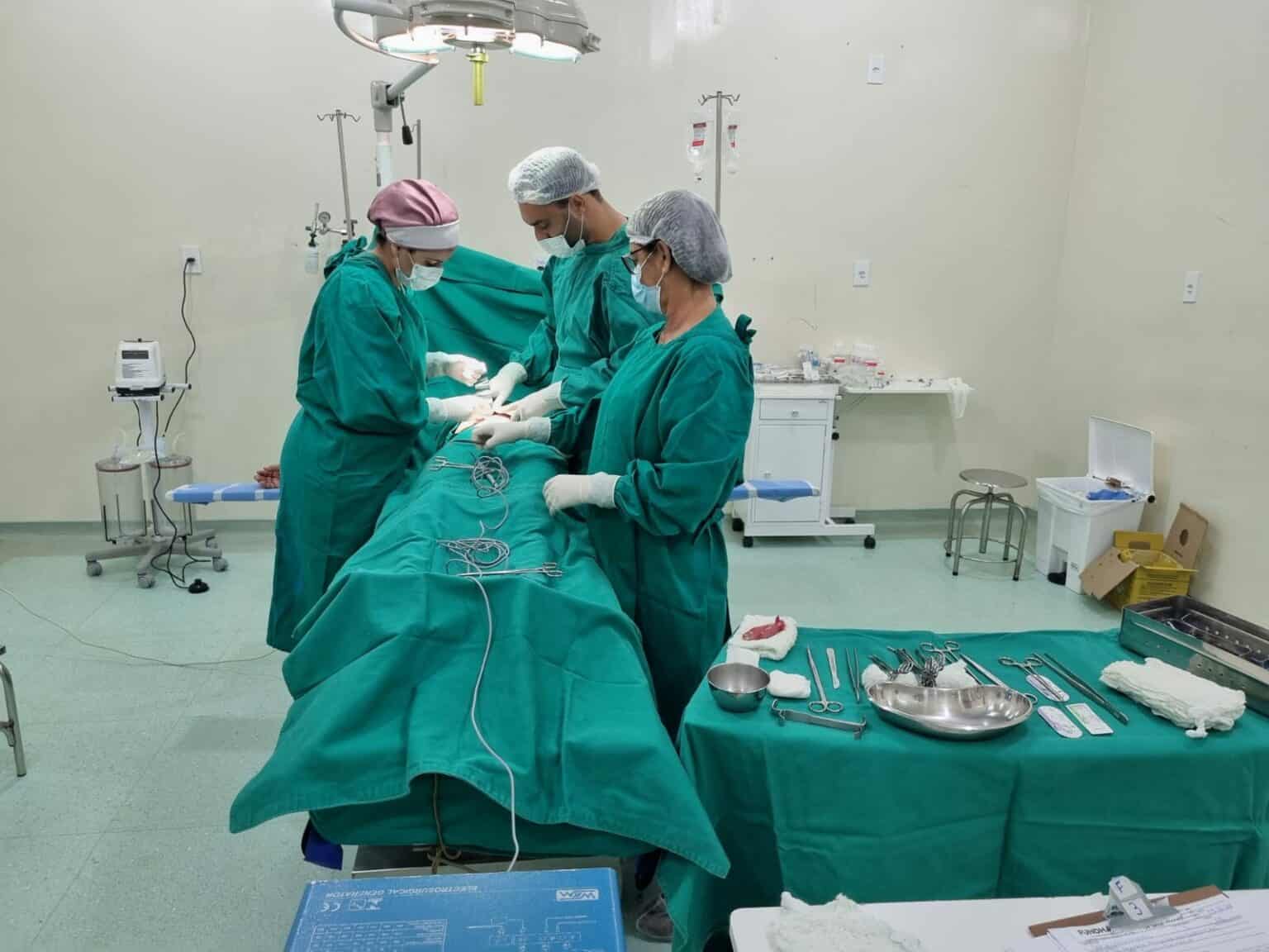 Opera Acre em Plácido de Castro realiza 26 cirurgias neste final de semana e zera a fila