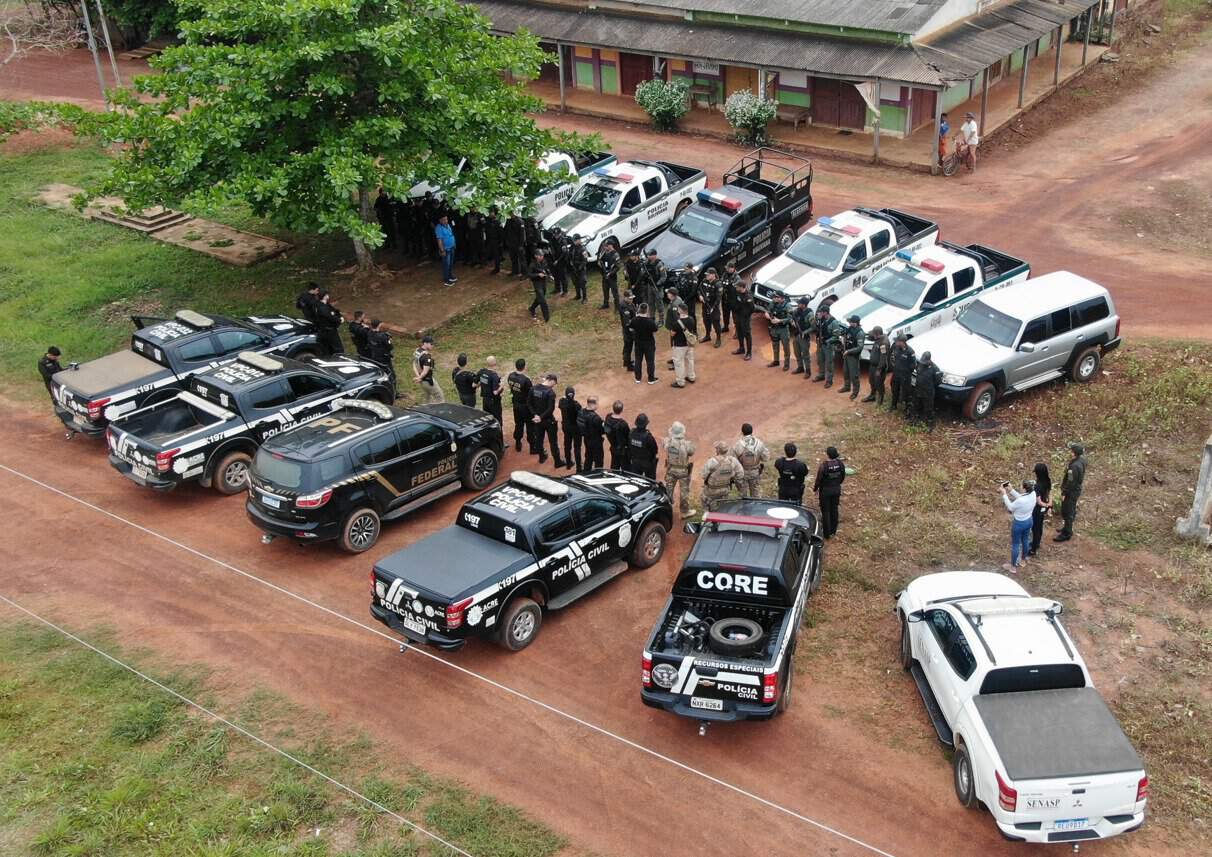 Polícias do Brasil e da Bolívia fazem operação contra o crime organizado