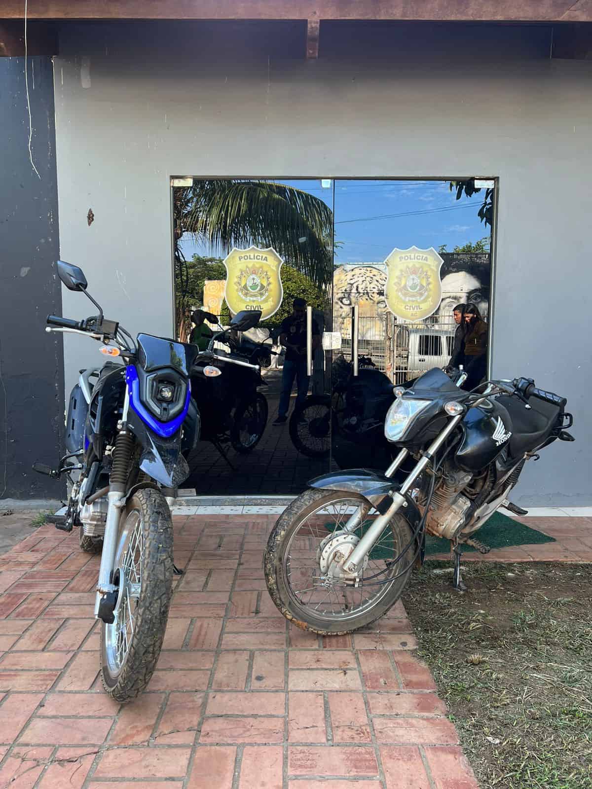 Polícia Civil captura três pessoas ligadas a roubos de motocicletas