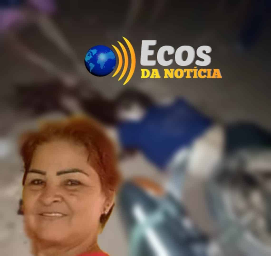 Jovem empina moto, colide contra outra moto, mata idosa e deixa criança ferida