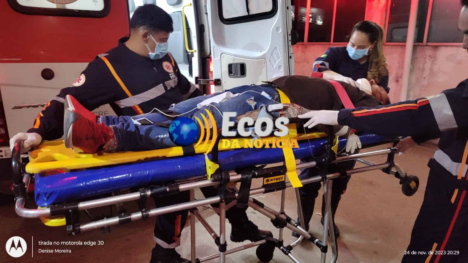 Homem é atropelado na estrada do Calafate em Rio Branco