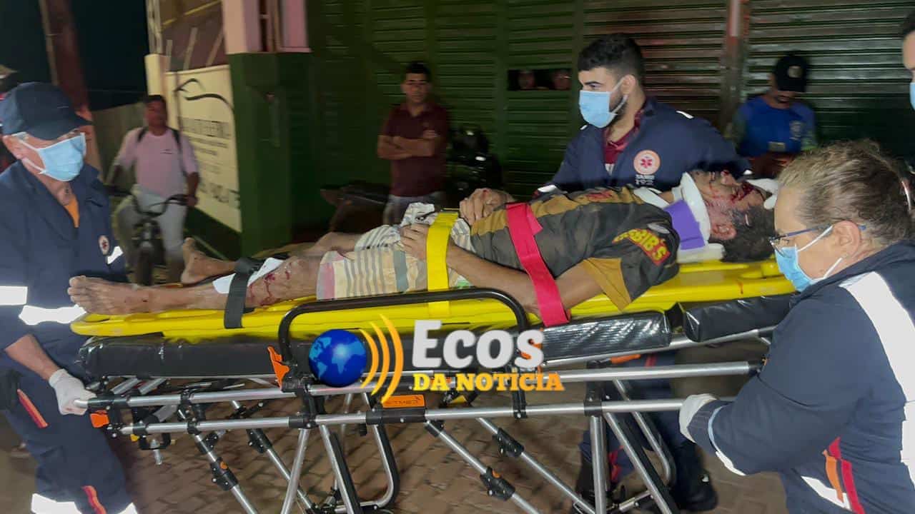 Morador em situação de rua é atropelado e vai parar em estado gravíssimo no Pronto-Socorro