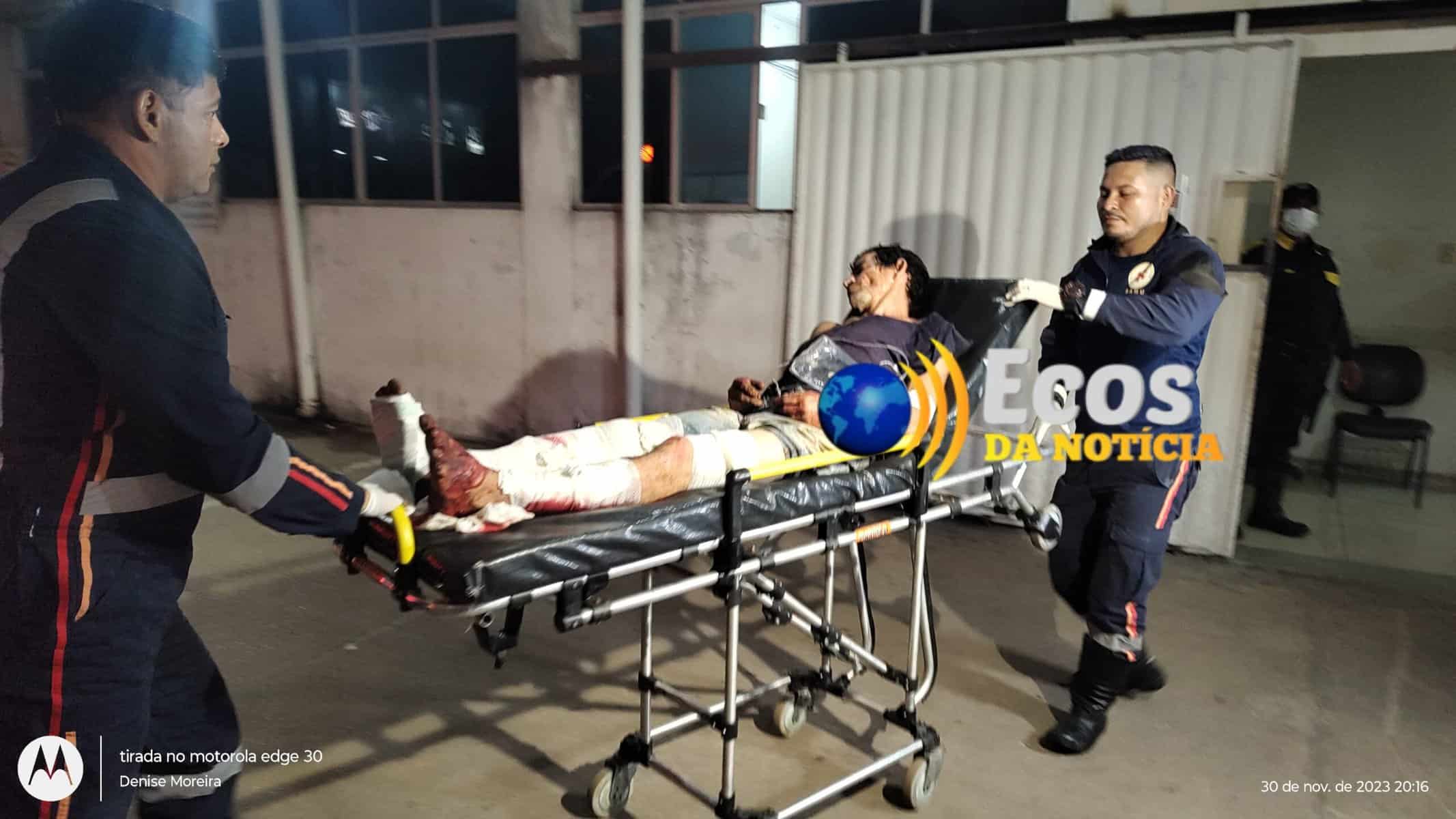 Homem sofre três tiros enquanto caminhava no bairro Vitória, na capital