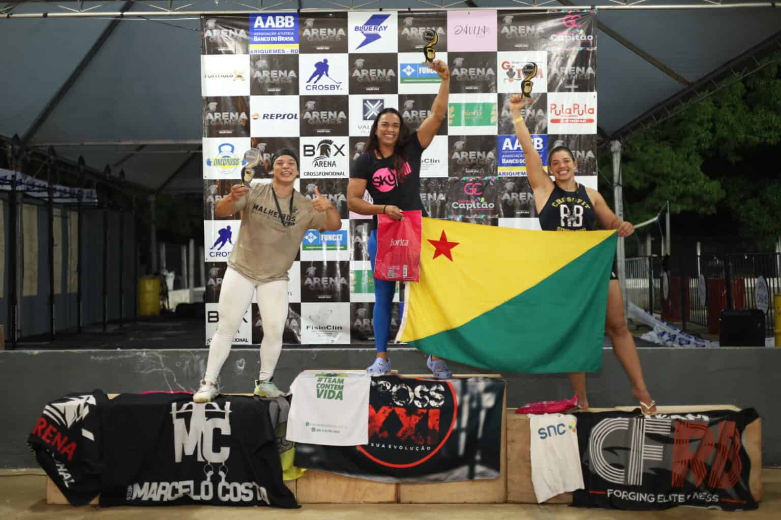 Com apoio do governo, acreanos conquistam medalhas em campeonato de crossfit