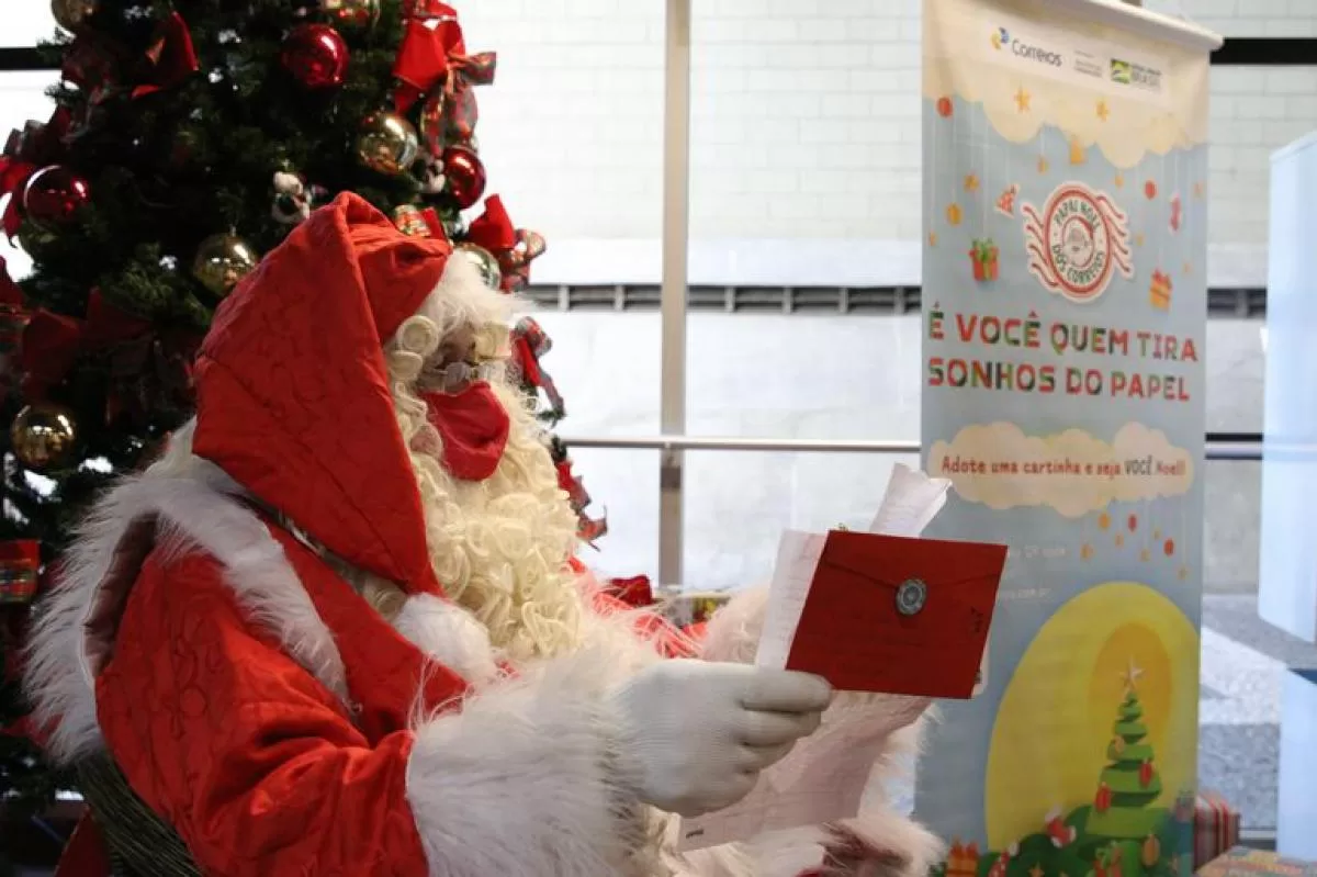 Cartinhas da Campanha Papai Noel dos Correios 2023 já podem ser adotadas