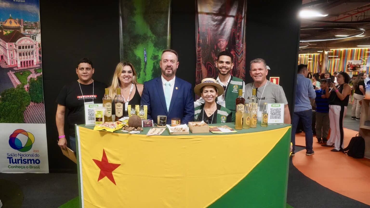 Governo do Acre apresenta experiências turísticas no Salão Nacional de Turismo