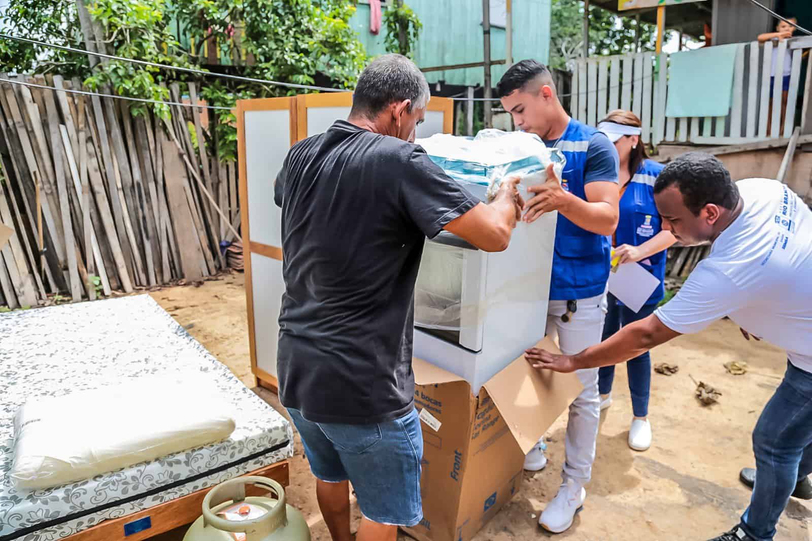 Prefeitura  intensifica entregas do Programa Recomeço para famílias