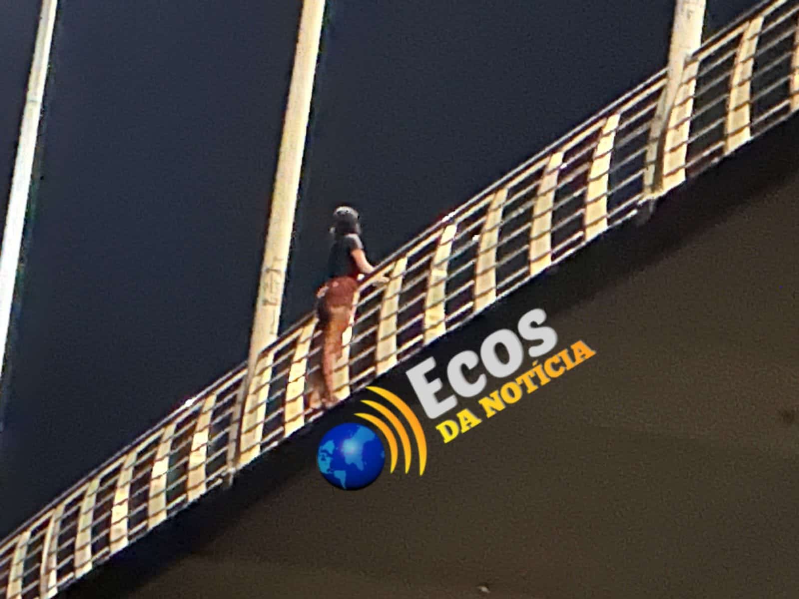 Mulher é resgatada na quarta ponte após suposta traição de marido,  em Rio Branco