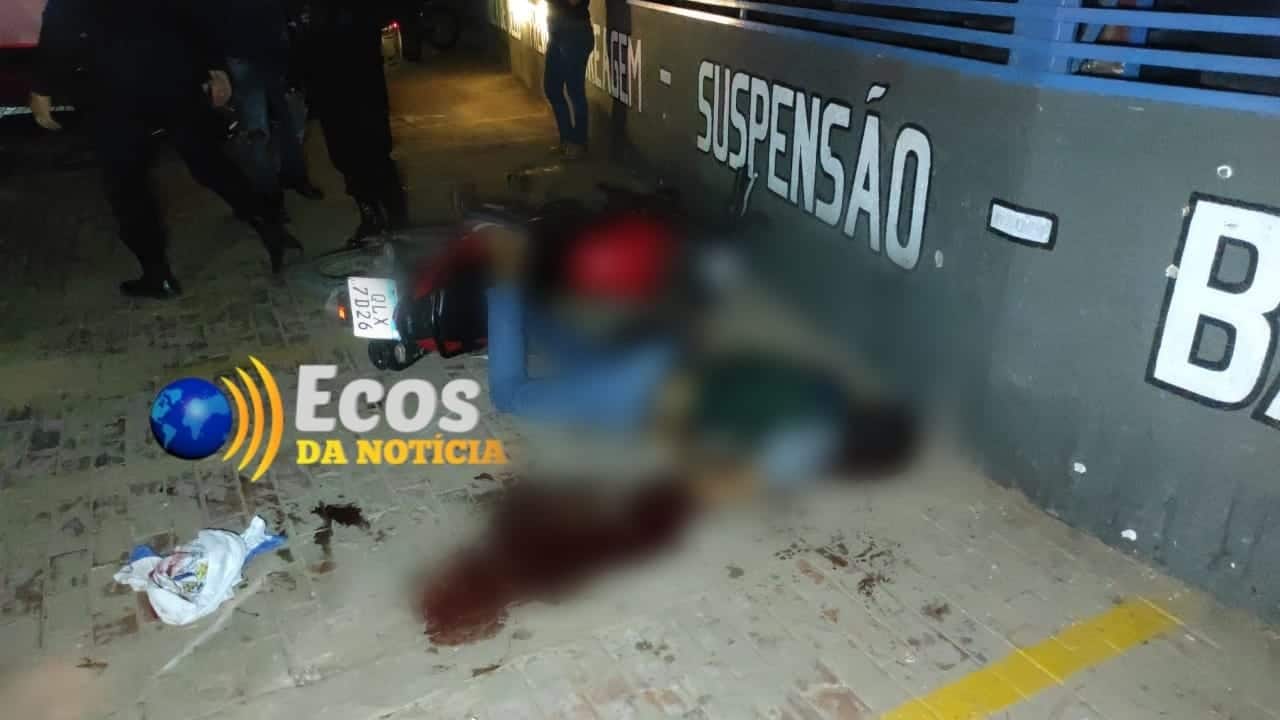 Confronto entre organizações criminosas termina com um morto e outro ferido a tiros
