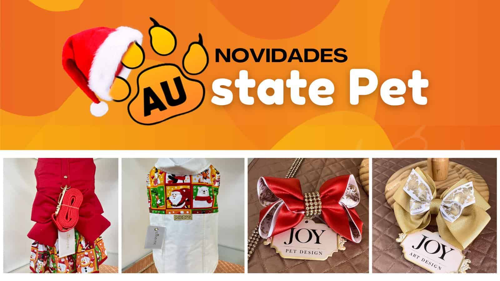 Austate Pet oferece opções encantadoras de Roupinhas Temáticas para Pets neste Natal e Réveillon
