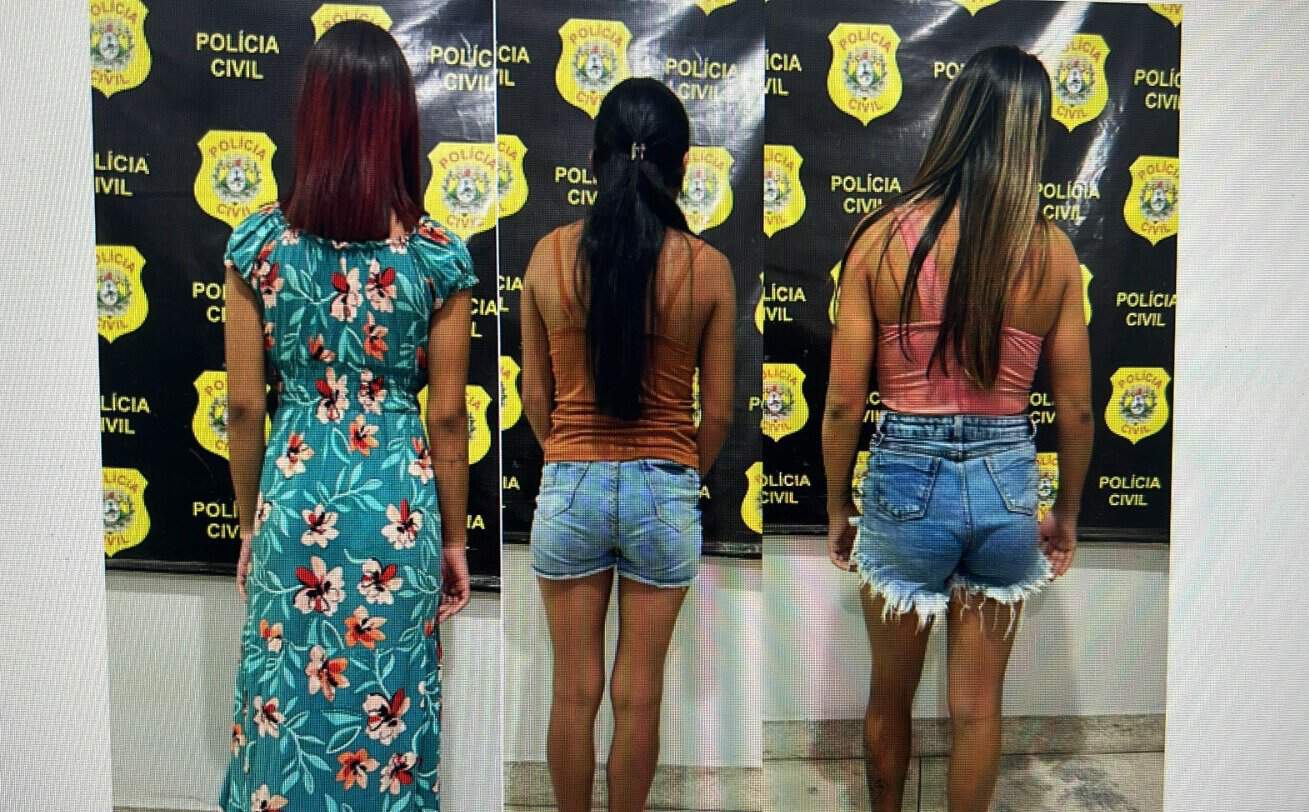 Três mulheres são presas pela Polícia em Tarauacá tentando entrar com drogas em presídio