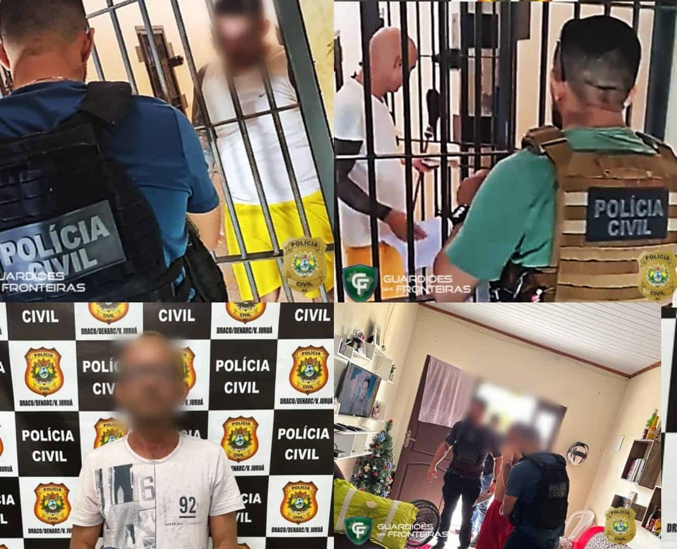 Polícia Civil prende policial penal e três pessoas envolvidas em crimes  no presídio de Cruzeiro do Sul