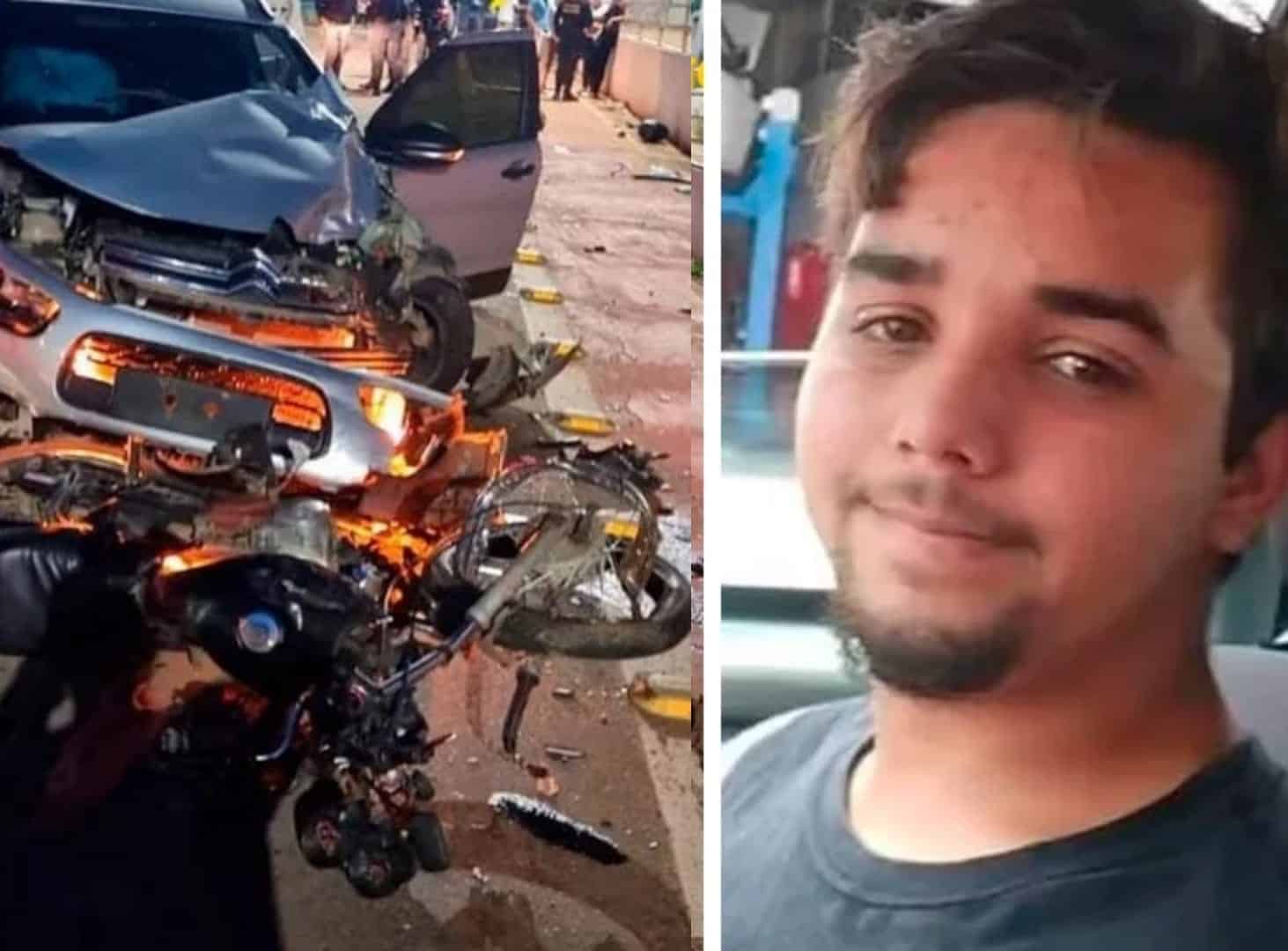 Justiça determina internação de adolescente que atropelou duas pessoas em motocicleta
