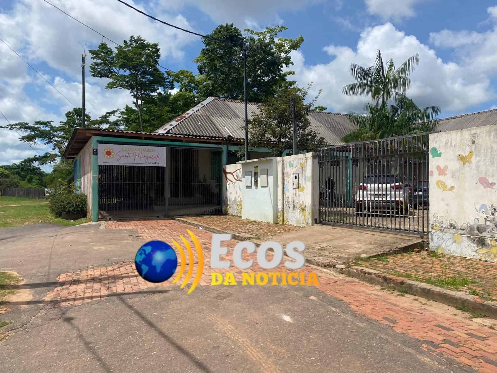 Criminoso furta ar-condicionado e fiação elétrica do Educandário Santa Margarida em Rio Branco