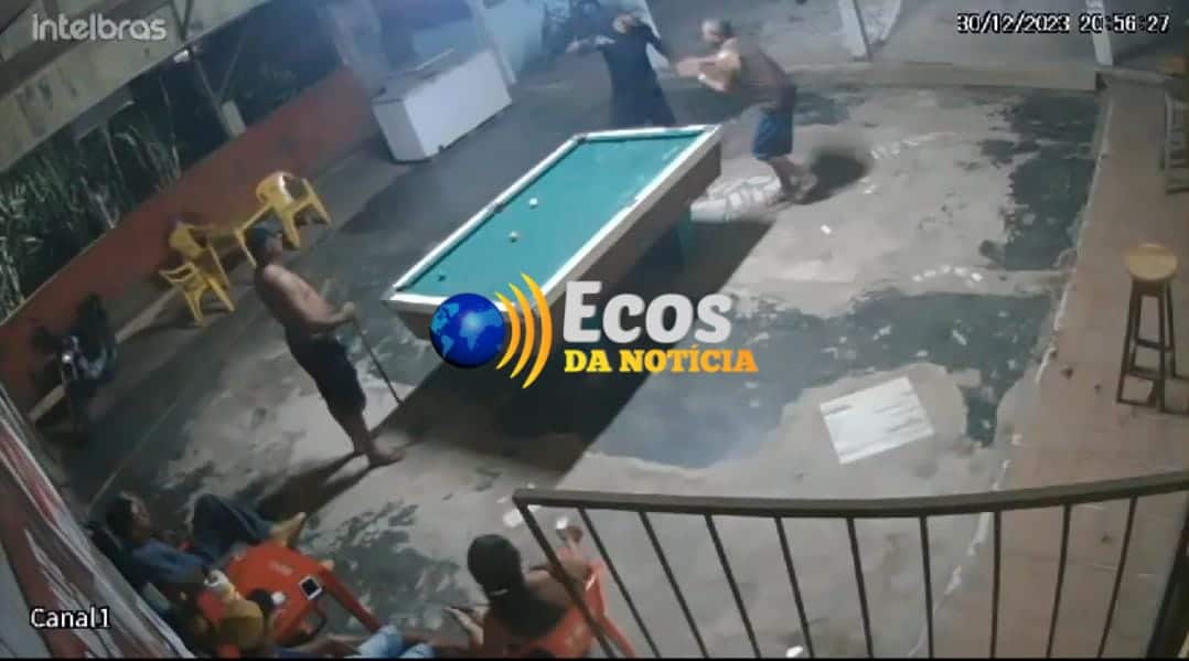 VÍDEO: Imagens do circuito interno, mostram execução de dono de bar