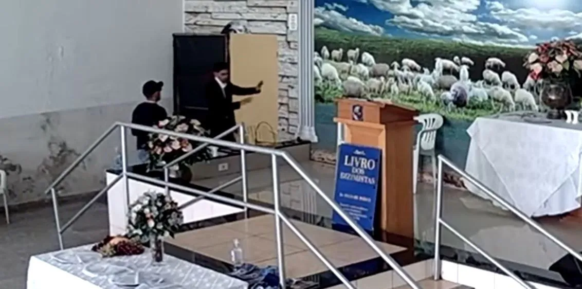 Ex-pastor evangélico que se passava por fiel é preso por assaltar igrejas do Distrito Federal