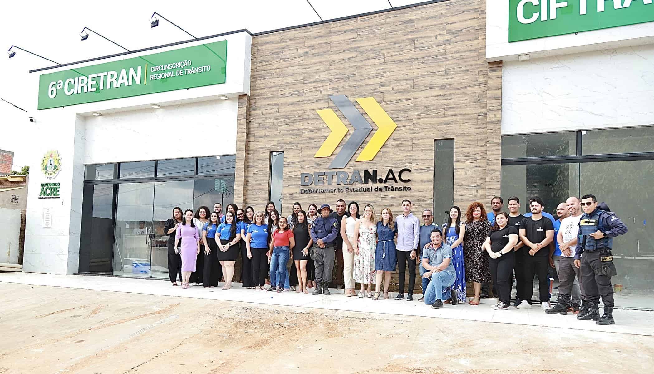 Governo do Acre entrega nova unidade do Detran em Brasileia