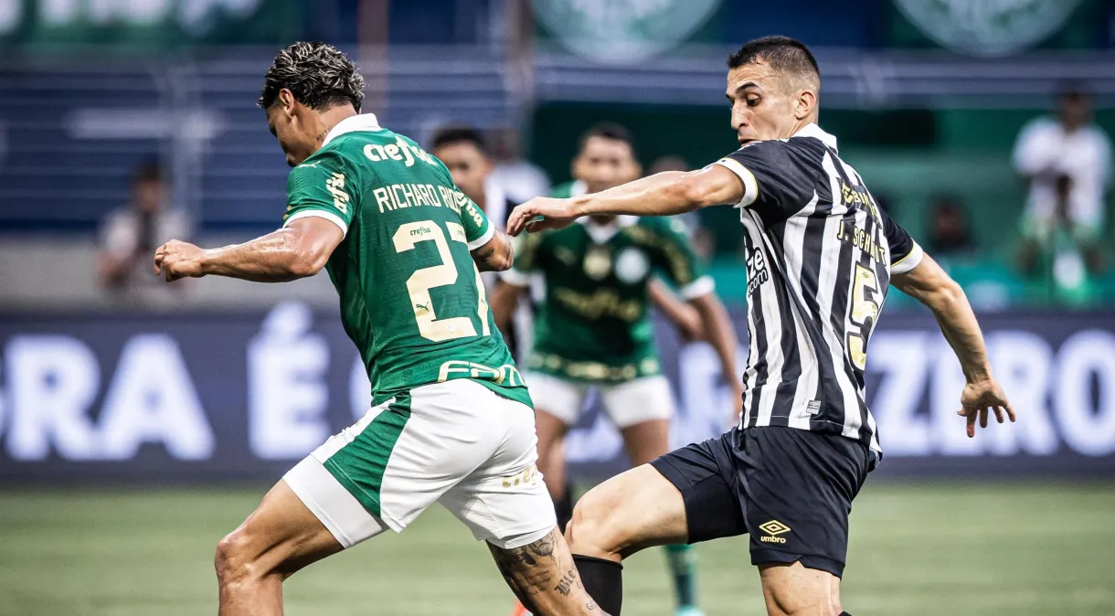 Palmeiras vence Santos em primeiro clássico do ano pelo Campeonato Paulista