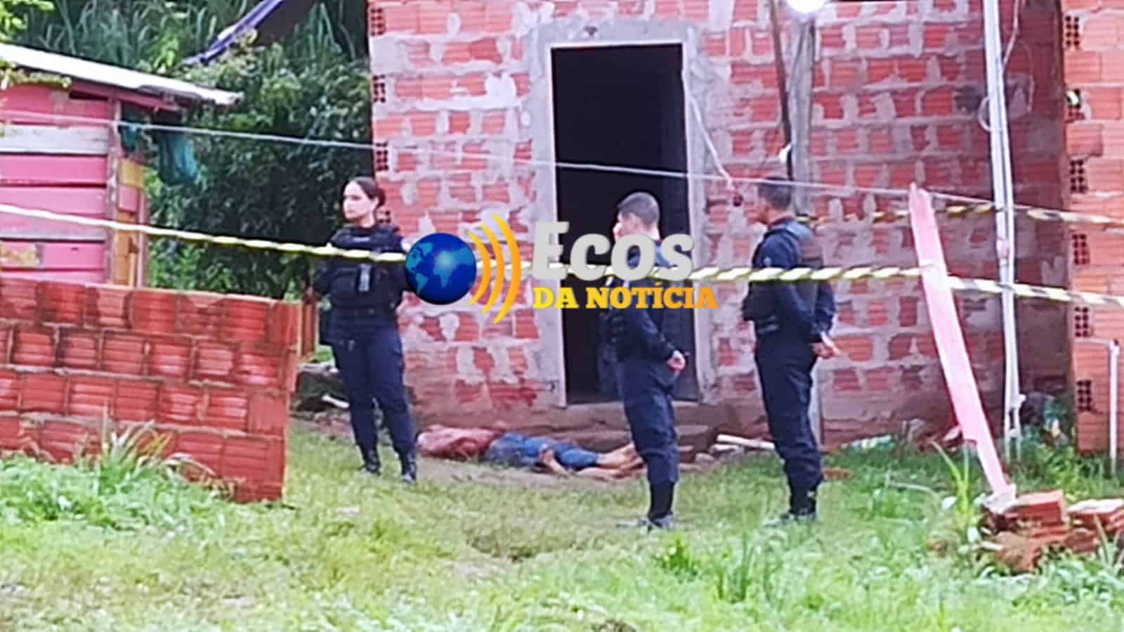 Bebedeira entre família termina com tio morto e sobrinho ferido