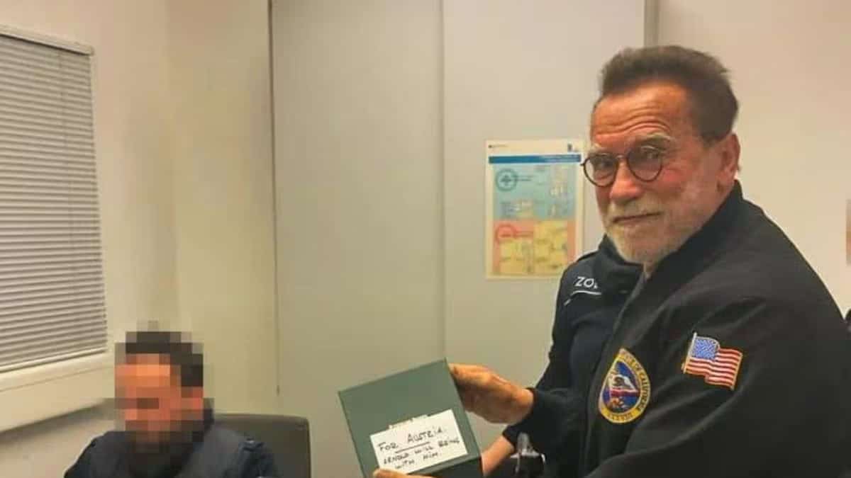 Schwarzenegger é detido em aeroporto da Alemanha após inspeção de bagagem