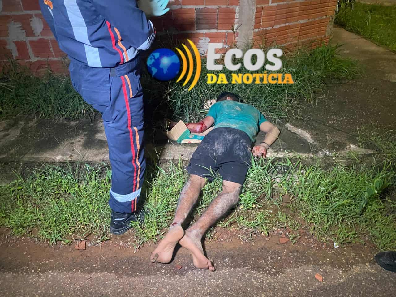 Catador de latinhas do bairro Rui Lino recebe “corretivo” de facção e vai parar na UPA de Rio Branco