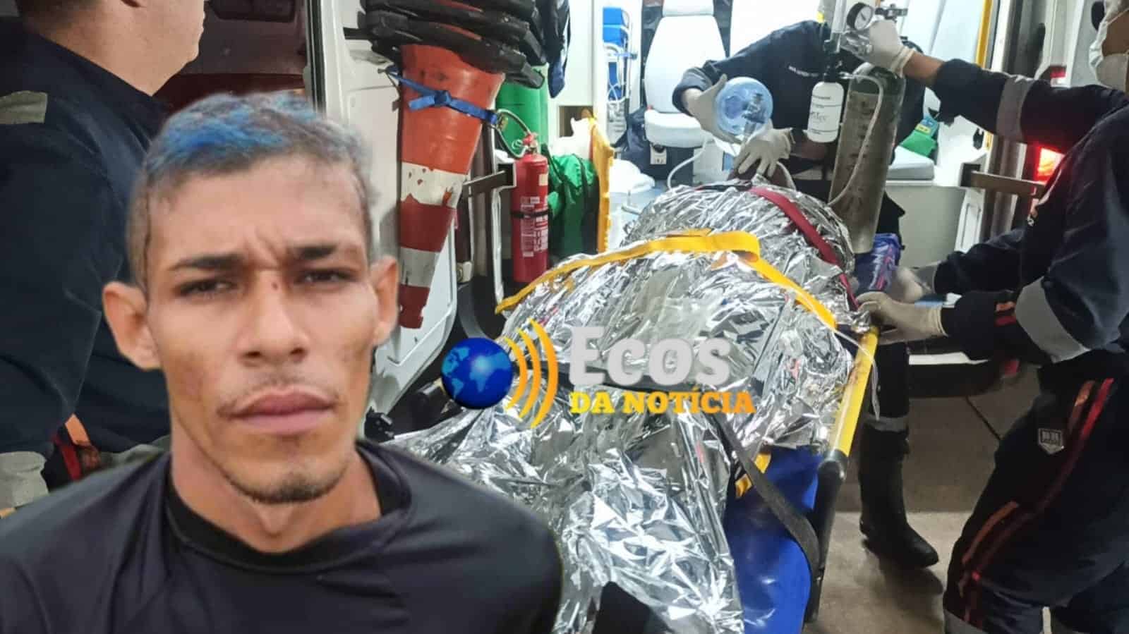 Jovem que foi ferido com mais de dez golpes de faca  morre no Pronto-Socorro de Rio Branco