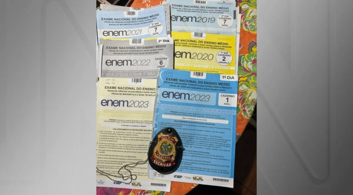 Estudante de medicina é suspeito de fazer prova do Enem no lugar de outras pessoas