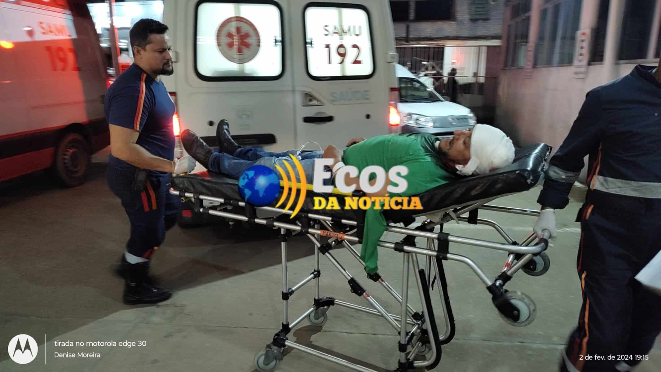 Idoso é agredido com perna-manca enquanto trabalhava em marcenaria