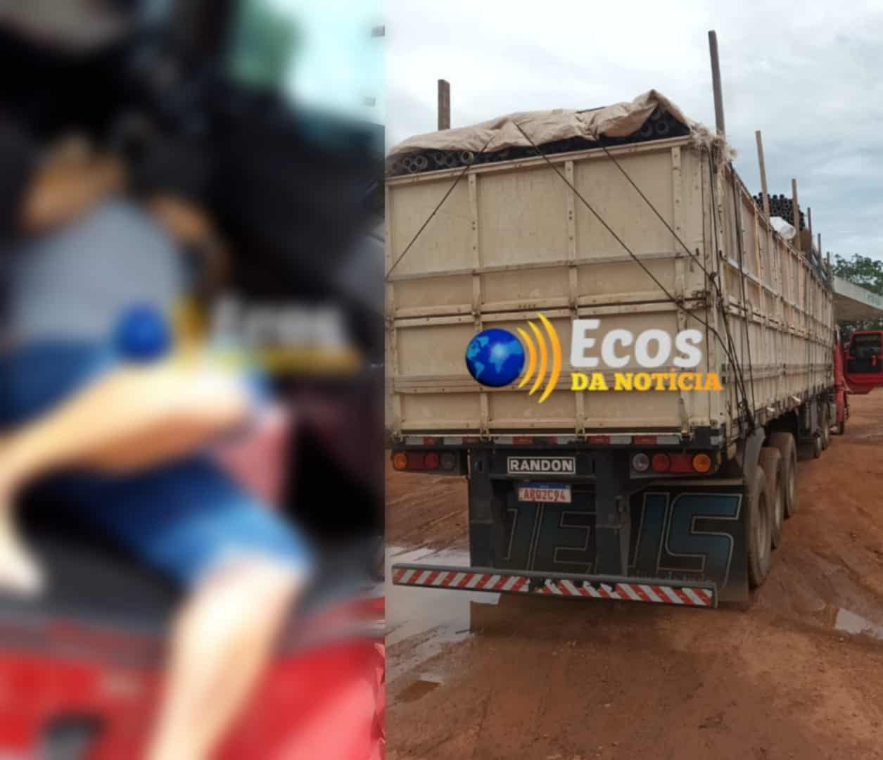 Caminhoneiro é encontrado morto dentro de veículo na região das “Quatro Bocas” na capital