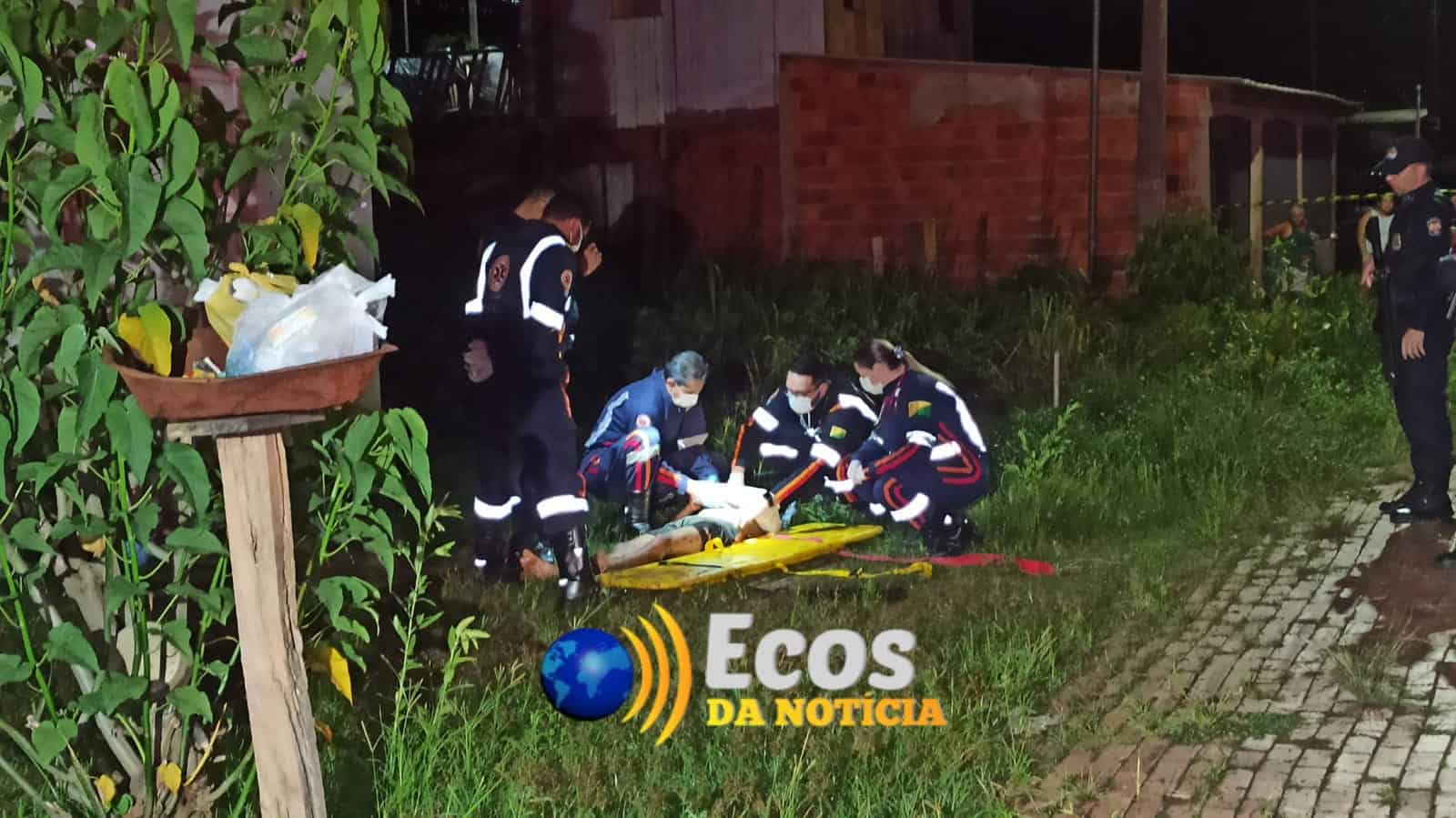 Menor que foi apreendido com 3 armas de fogo e planejava fazer ataque a facção , é ferido a tiros